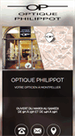 Mobile Screenshot of optique-philippot-montpellier.com